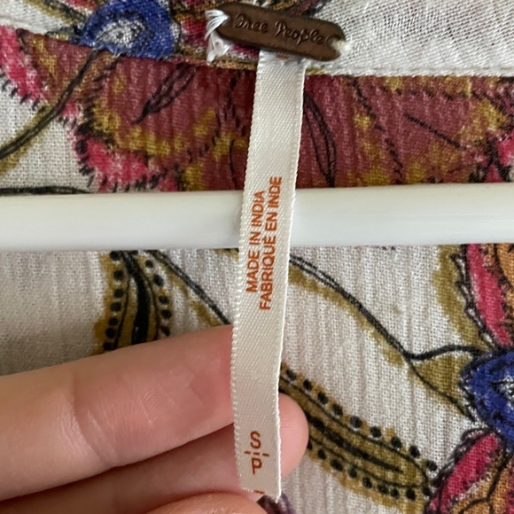 Free People Just the Two of Us Ivy Floral Tunic - Picture 6 of 8